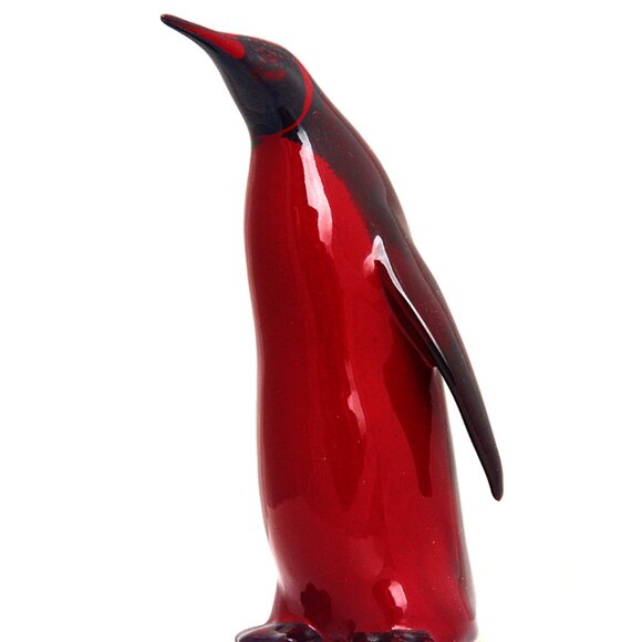 Royal Doulton FLAMBE EMPEROR PENGUIN - Picture 4 of 5